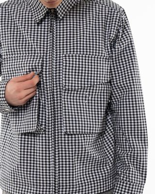 POP TRADING COMPANY GINGHAM OVERSHIRT