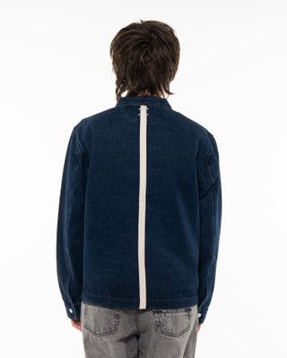 POP TRADING COMPANY DENIM FZ JACKET