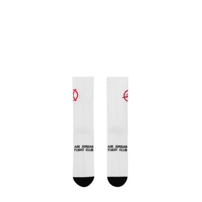 JORDAN FLIGHT CLUB CREW SOCKS WHITE