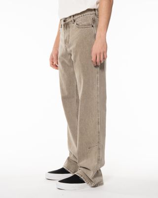 HONOR THE GIFT WASHED TWILL PANT TAUPE