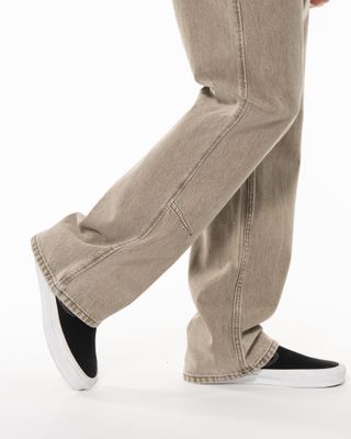 HONOR THE GIFT WASHED TWILL PANT TAUPE