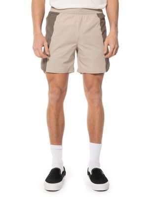 KA_YO PROTOTYPE SOLARIS RUN SHORTS TAUPE