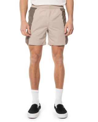 KA_YO PROTOTYPE SOLARIS RUN SHORTS TAUPE