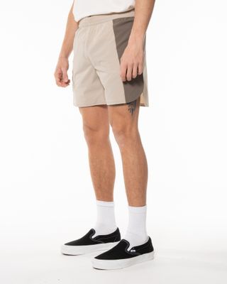 KA_YO PROTOTYPE SOLARIS RUN SHORTS TAUPE