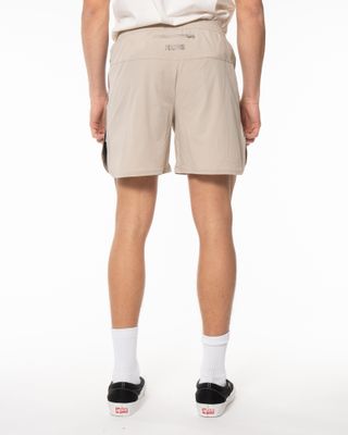 KA_YO PROTOTYPE SOLARIS RUN SHORTS TAUPE