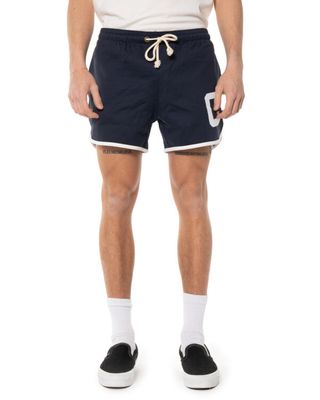 CHAMPION TIME CAPSULE TRACK SHORTS NAVY