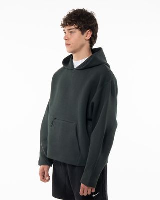 NIKE TECH ERGO HOODIE BLACK SPRUCE