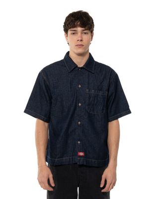 DICKIES DENIM SHIRT SS RINSED