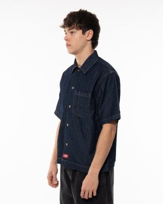DICKIES DENIM SHIRT SS RINSED