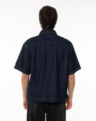 DICKIES DENIM SHIRT SS RINSED
