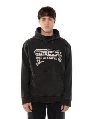 HONOR THE GIFT NOT ALLOWED HOODIE BLACK