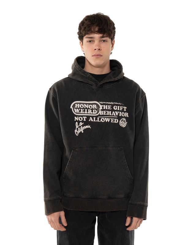 HONOR THE GIFT NOT ALLOWED HOODIE BLACK