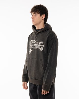 HONOR THE GIFT NOT ALLOWED HOODIE BLACK