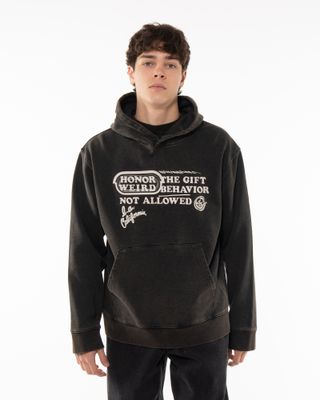 HONOR THE GIFT NOT ALLOWED HOODIE BLACK