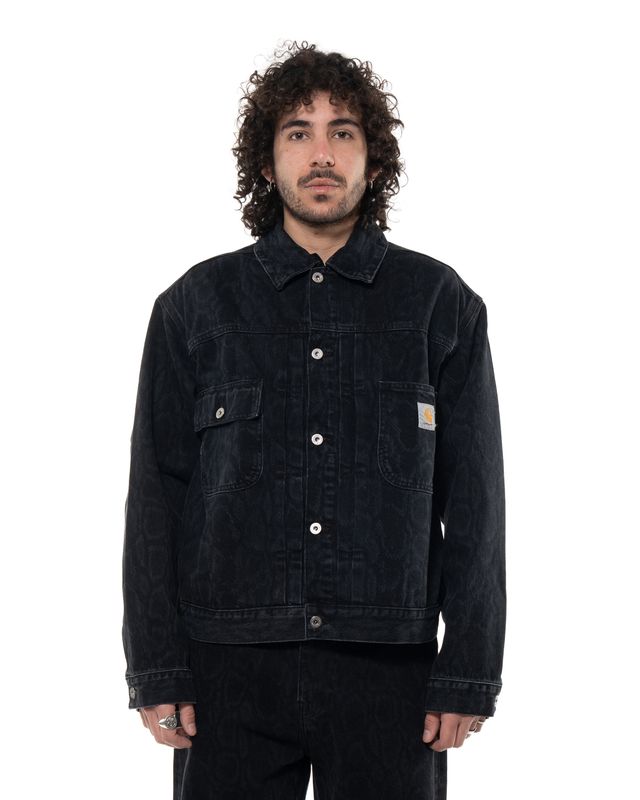 CARHARTT WIP SNAKE BELMAR JACKET BLACK