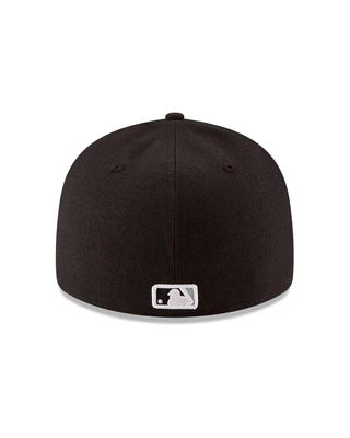 NEW ERA MLB 59FIFTY LOW PROFILE WHITE SOX CAP BLACK