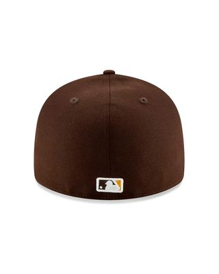NEW ERA MLB 59FIFTY LOW PROFILE SAN DIEGO PADRES CAP BROWN