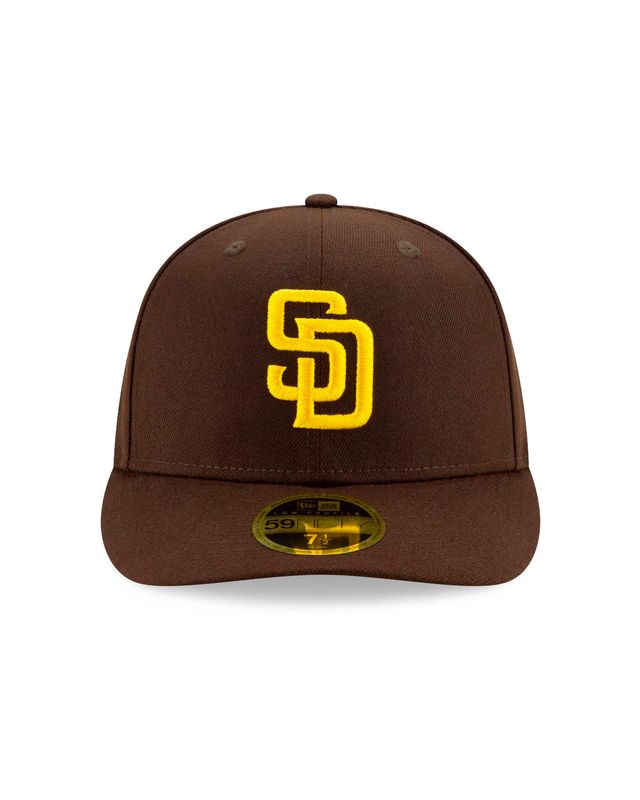 NEW ERA MLB 59FIFTY LOW PROFILE SAN DIEGO PADRES CAP BROWN