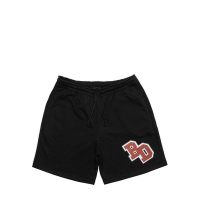 BACK DOOR COLLEGE SHORTS OG LOGO BLACK