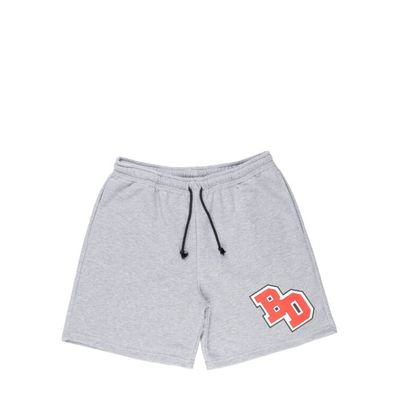 BACK DOOR COLLEGE SHORTS OG LOGO GREY