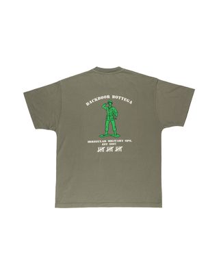 BACK DOOR MILITARY TEE OLIVE