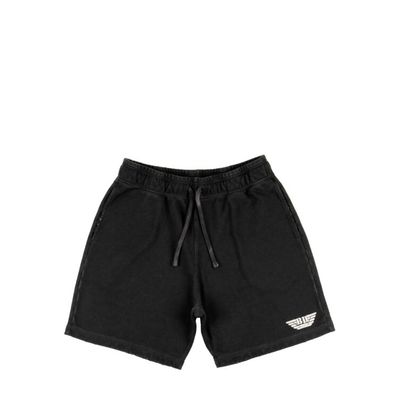 BACK DOOR MILITARY SHORT PANT BLACK FADE