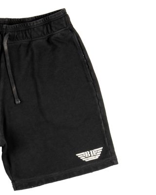 BACK DOOR MILITARY SHORT PANT BLACK FADE