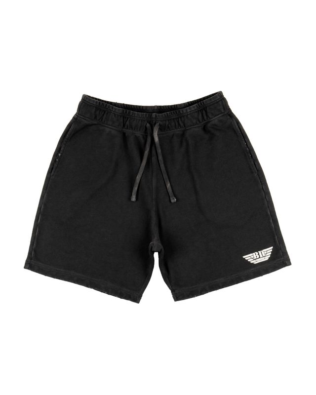 BACK DOOR MILITARY SHORT PANT BLACK FADE