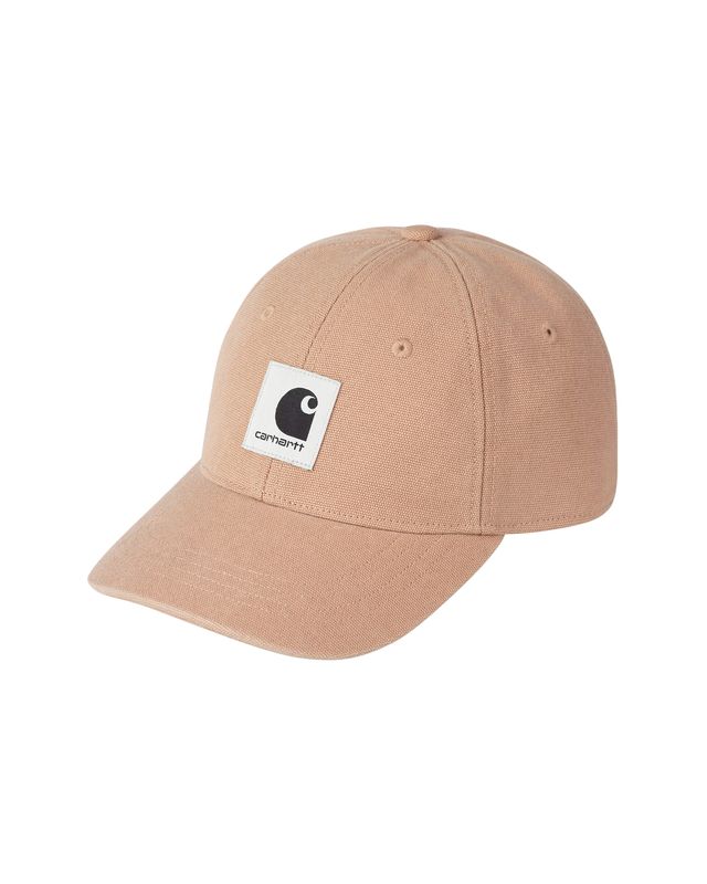 CARHARTT WIP CANVAS CAP DUSTY HAMILTON BROWN