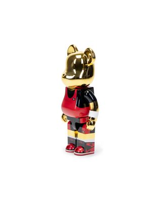 BE@RBRICK 400% MICHAEL JORDAN 1985 GOLD