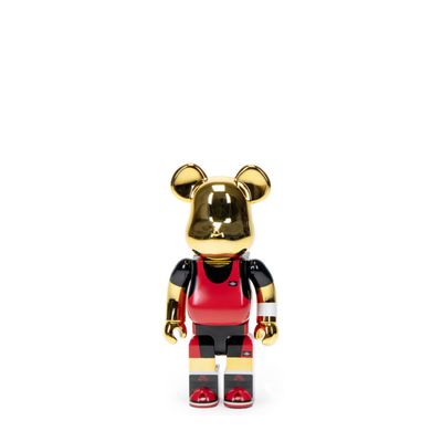 BE@RBRICK 400% MICHAEL JORDAN 1985 GOLD