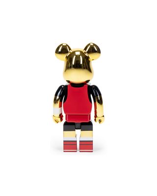 BE@RBRICK 400% MICHAEL JORDAN 1985 GOLD