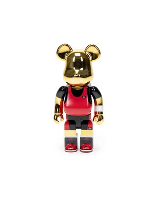 BE@RBRICK 400% MICHAEL JORDAN 1985 GOLD
