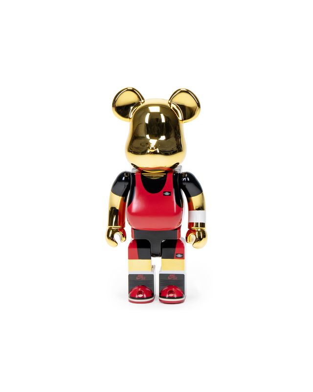 BE@RBRICK 400% MICHAEL JORDAN 1985 GOLD