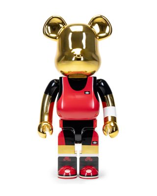 BE@RBRICK 1000% MICHAEL JORDAN 1985 GOLD