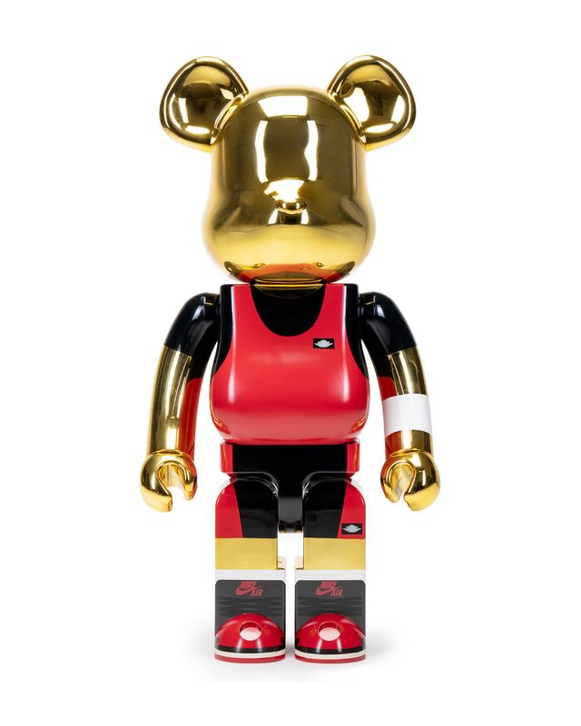 BE@RBRICK 1000% MICHAEL JORDAN 1985 GOLD