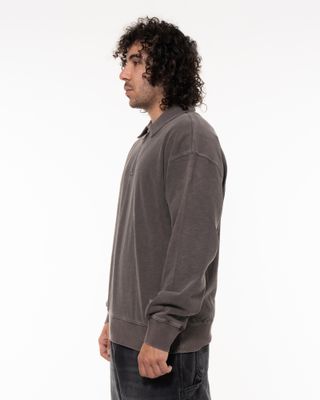 CARHARTT WIP HARPER POLO TOBACCO
