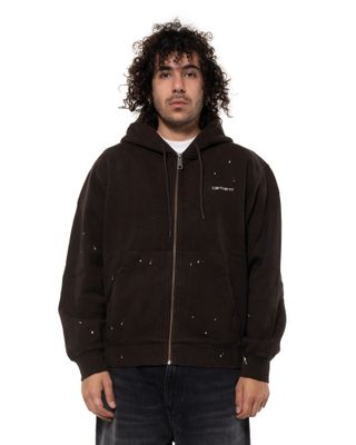 CARHARTT WIP PAINTER FZ HOODIE TOBACCO