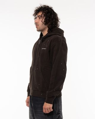CARHARTT WIP PAINTER FZ HOODIE TOBACCO