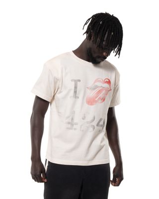 424 I LOVE 424 TONGUE SS TEE SALT WHITE