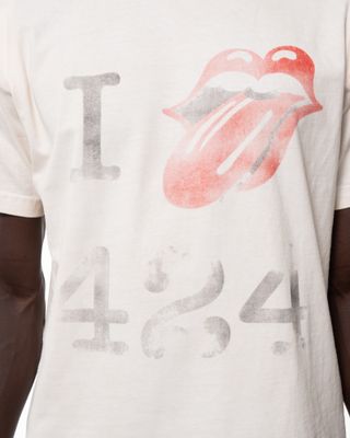 424 I LOVE 424 TONGUE SS TEE SALT WHITE