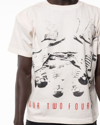 424 VOODOO LOUNGE SS TEE SALT WHITE