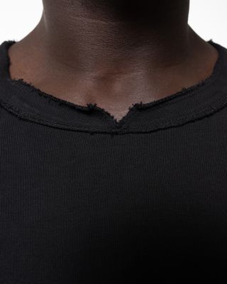 424 CAPPED SLEEVE W/ THERMAL LS BLACK