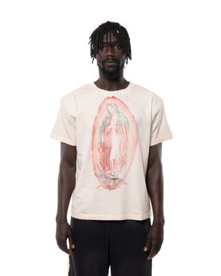 424 VIRGIN MARY SS TEE SALT WHITE