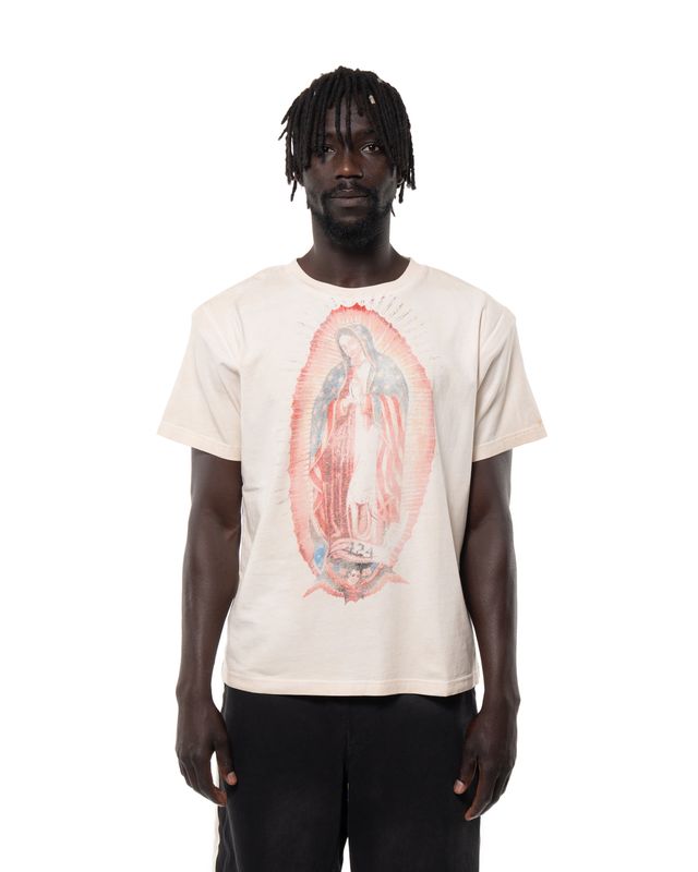 424 VIRGIN MARY SS TEE SALT WHITE