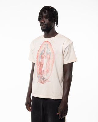 424 VIRGIN MARY SS TEE SALT WHITE