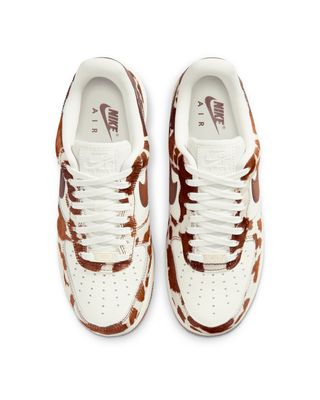 WMNS NIKE AIR FORCE 1 '07 COW PRINT
