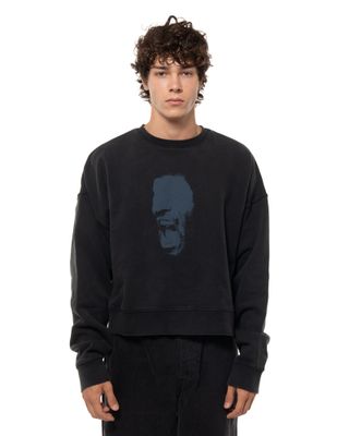 JORDAN IN1HOUSE CROP FLC CREWNECK BLACK