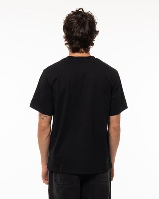 apparel-49 REBEL NOISE BRIGHT SS TEE BLACK