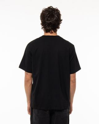 apparel-58 REBEL NOISE BRUCE SS TEE BLACK